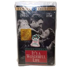 It's A Wonderful Life VHS Clamshell Case Original Uncut Version New  Sealed