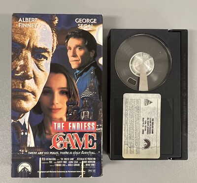 The Endless Game Betamax Tape Paramount 1991 51454 Beta Albert Finney