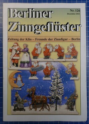 Berliner Zinngeflüster Zeitung der Klio Nr.126 Dezember 2011 H2123