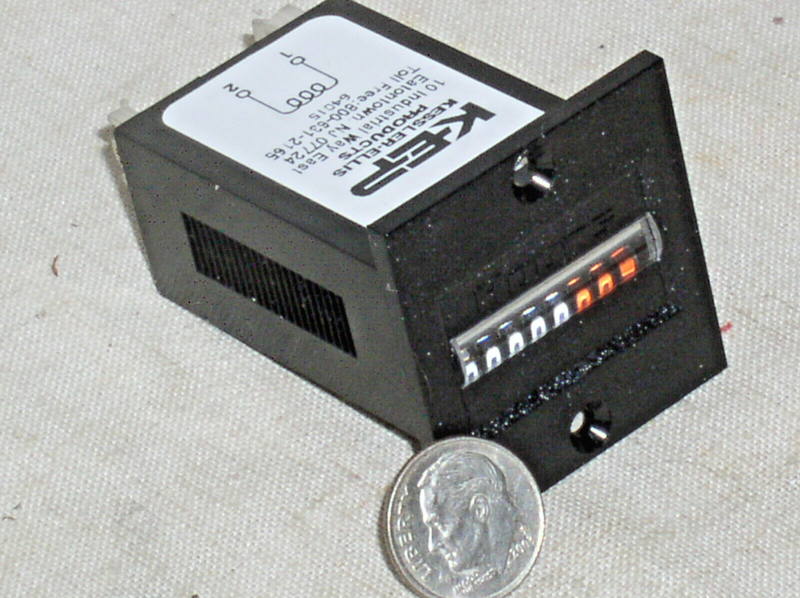 NEW UNUSED KEP KESSLER ELLIS HK1710 110 120 V VOLT MECHANICAL HOUR TIMER COUNTER