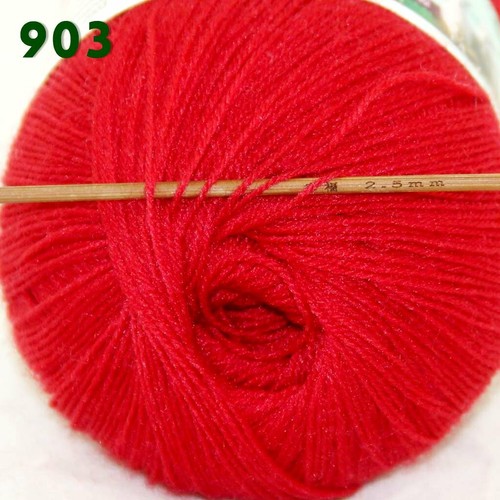 Sale New 6Skeinsx50g Soft Acrylic Wool Cashmere Hand Knit Shawl Crochet Yarn - Picture 11 of 89
