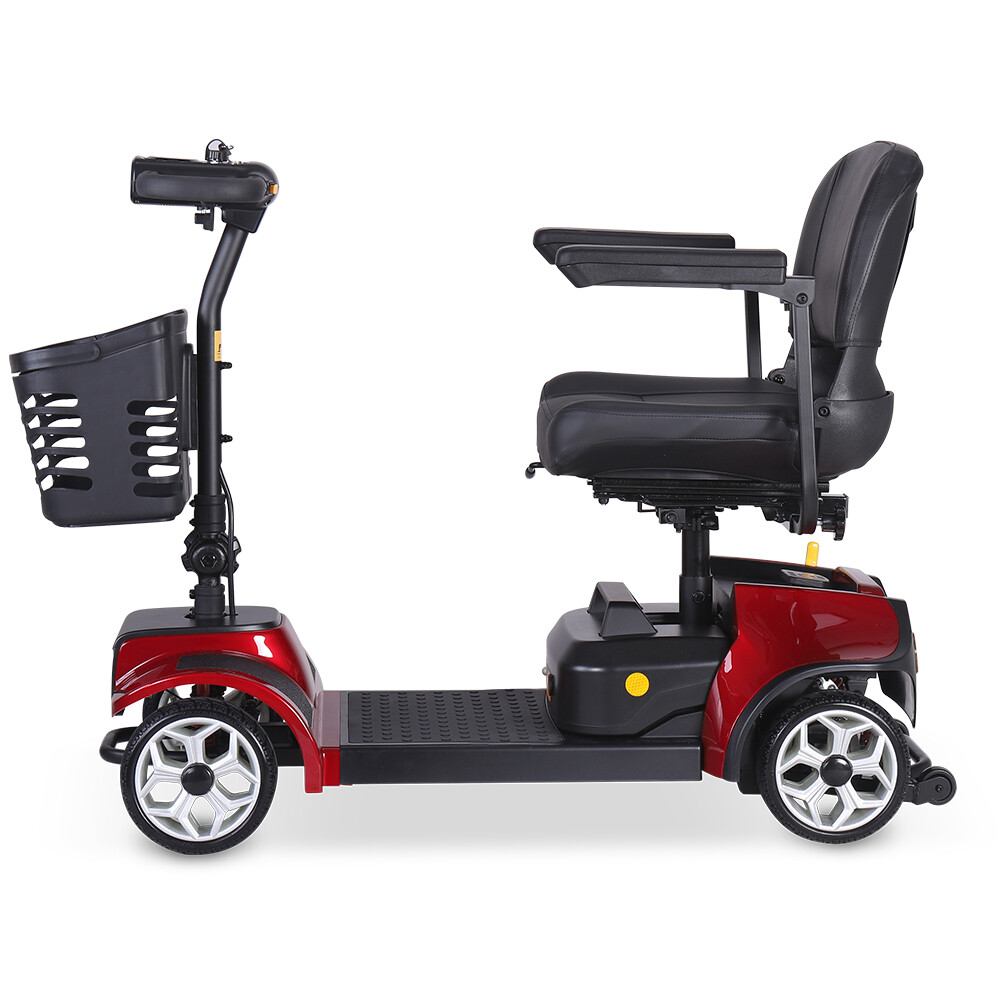 NUOVO MobilityPlus+ Conquest Monopattino Portatile Leggero 4mph Sospensione foto 6