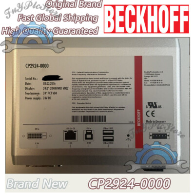 Beckhoff CP2924-0000 Brand New High Quality Guaranteed Free Ship