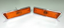 Fits Dodge D100 Pickup Set Of 2 Chrome Fender Turn Signal Lights For 1972-1980 Fits Dodge D100 Pickup Set Of 2 Chrome Fender Turn Signal Lights For 1972-1980