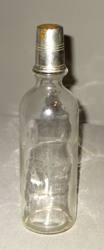 ANTIQUE COCA-COLA TALL ETCHED WREATH BACK BAR SYRUP BOTTLE-12"-SODA-1905-1910