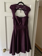 mori lee bridesmaid purple dress size 12