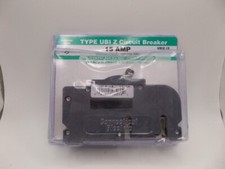 CONNECTICUT ELECTRIC UBIZ-15 UBIZ15 15A 3/4" 1-POLE TYPE Q ZINSCO BREAKER