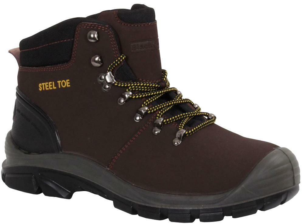MALVERN SAFETY BOOT BROWN 10, FOOTWEAR TYPE SAFETY BOOT, OUTER S