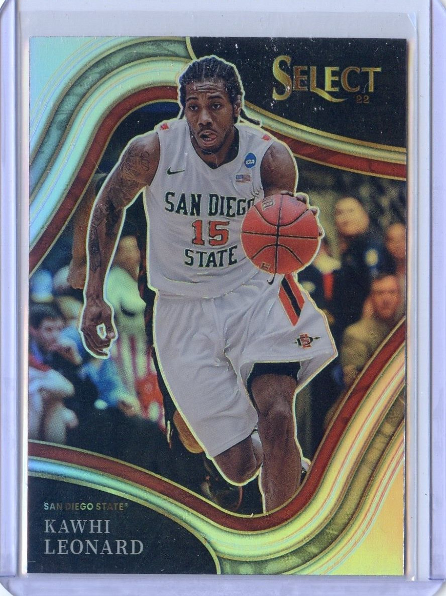 2022-23 Panini Chronicles SELECT SILVER PRIZM KAWHI LEONARD NO. 24