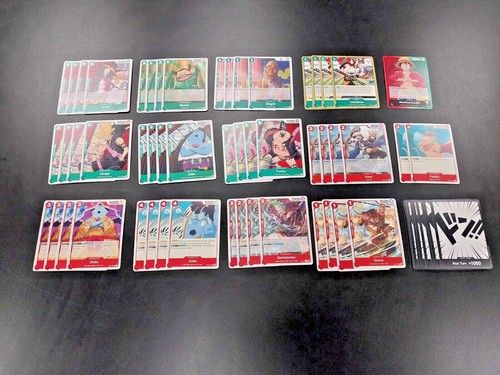 TOURNAMENT READY TO PLAY ONE PIECE STARTER DECK CARD GAME ENGLISH LUFFY ZORO - Picture 103 of 175