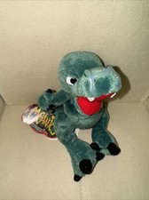 Boris the Mucousaurus Vintage Meanies series 1 plush Idea factory 1997 Used 7"