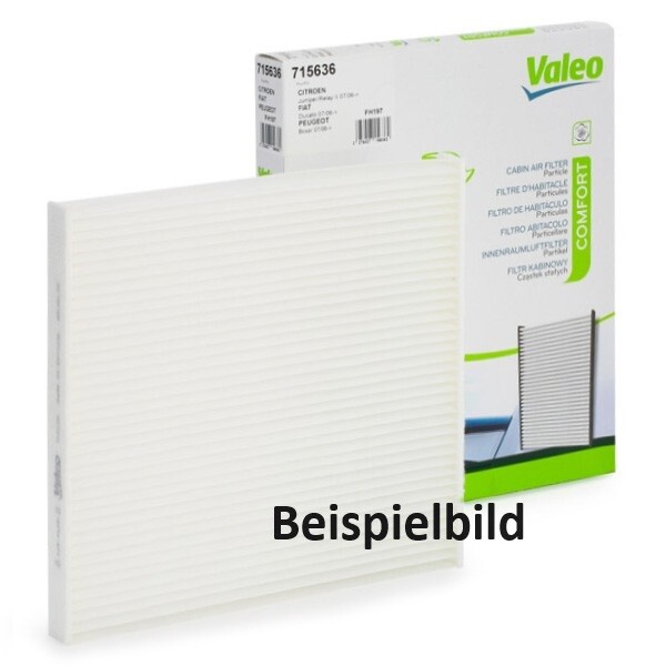 VALEO INNENRAUMFILTER POLLENFILTER Passend Für ABARTH 500 500C FIAT 500 Panda Fo