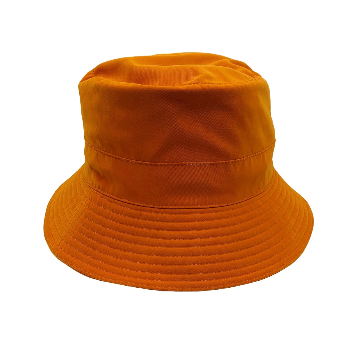 Authentic HERMES Bucket Hat Size:56 Orange Polyester Authentic HERMES Bucket Hat Size:56 Orange Polyester