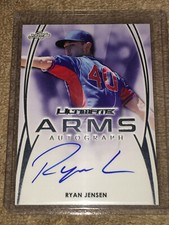 RYAN JENSEN 2019 Leaf ULTIMATE ARMS Autograph CUBS ROOKIE PROSPECT