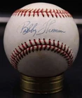 Bobby Thomson Signed Rawlings ONL Baseball Giamatti Giants Autograph D12819