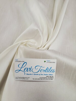 Imitation Raw Silk Dupioni Fabric - 58/60'' - Sold By The Yard -100% Poly Dupioni