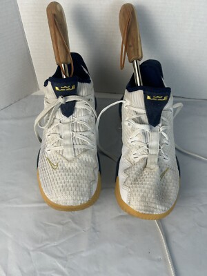 Nike Lebron XVI Low USA Navy White Gold Gum Sneakers CI2668 