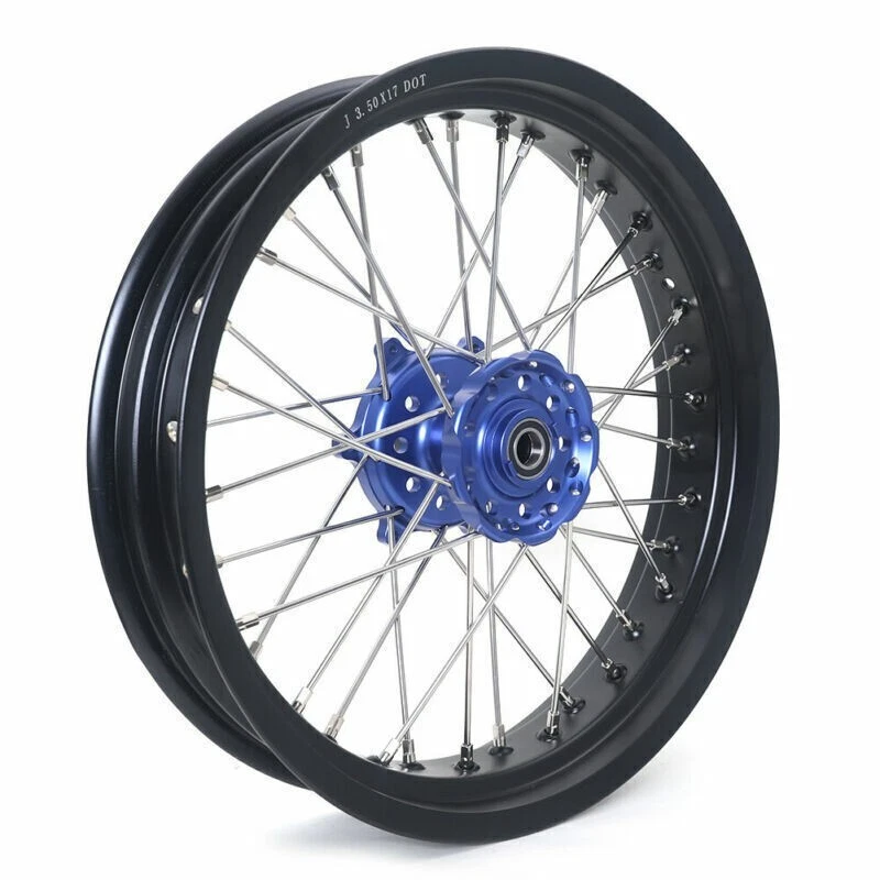 Yamaha YZ125 YZ250 1999-2022 YZ125X 2020-24 YZ250X 2017-2022  Supermoto Wheels - Image 3 of 4