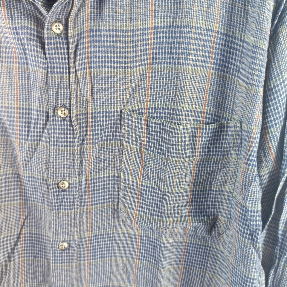 Cleve Shirt Mens Medium Long Sleeve Button Up Shirt Makers  - Image 3 of 4