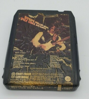 Steve Miller Band Fly Like an Eagle 8XT-11497 8 Track Tape 1976