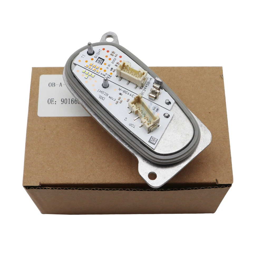 1Pair LED Headlight Daytime Running Light Module For SEAT Leon Tarraco 2019-2024 - Image 3 of 4