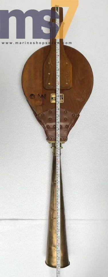 CUERNO NIEBLA B5097 FUELLE TIPO NISSEN CUERNO VINTAGE FECHA DE FABRICACIÓN 12/1976 JAPÓN Foto 3 de 4