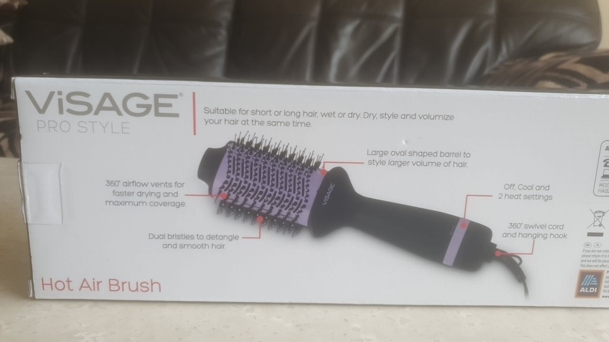 Rotating Hair Styler Aldi Hot Air Brush In Factory Price