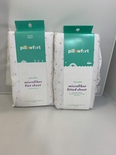 Pillowfort Twin Fitted And Flat Sheet Sheets Set Bedroom Decor