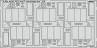 MW22 Eduard 36500 Sd.Kfz. 251/1 Ausf.C Side Stowage Bins 1/35 Pe Set For Academ