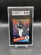2020 Topps Chrome Update Luis Robert # /199 RC Black SGC 9.5 1985 Rookie #CPC-9