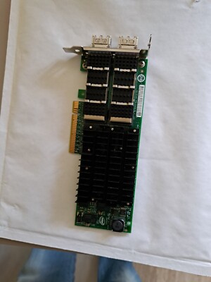 INTEL EXPX9502FXSRGP5 10 GIGABIT DUAL PORT PCIe SERVER ADAPTER LP