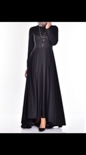 Tesettür Elbise/Hijab Kleid, schwarz, Gr.:S, gebraucht 