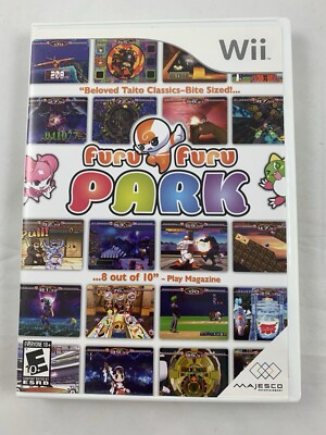 Nintendo Wii Taito Furu Furu Park 30 Mini Games CIB Unplayed New!!!