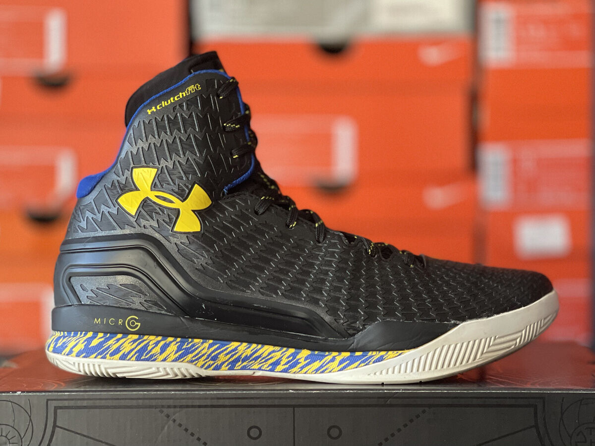 UNDER ARMOUR CLUTCHFIT DRIVE CURRY 2014 SZ 11 BLACK WHITE UNDER ARMOUR CLUTCHFIT DRIVE CURRY 2014 SZ 11 BLACK WHITE