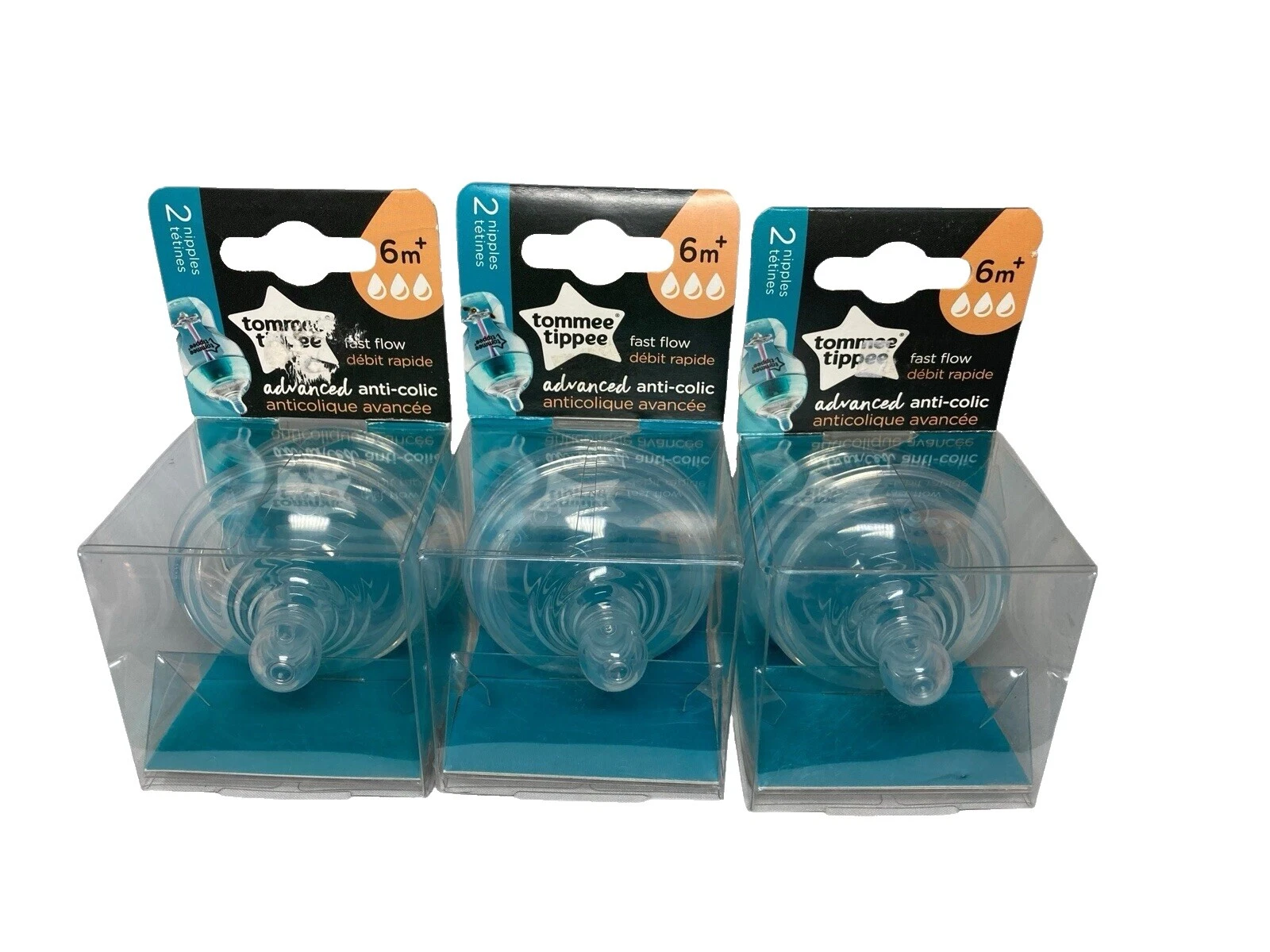 Tommee Tippee 6 Months Baby Bottle Nipples