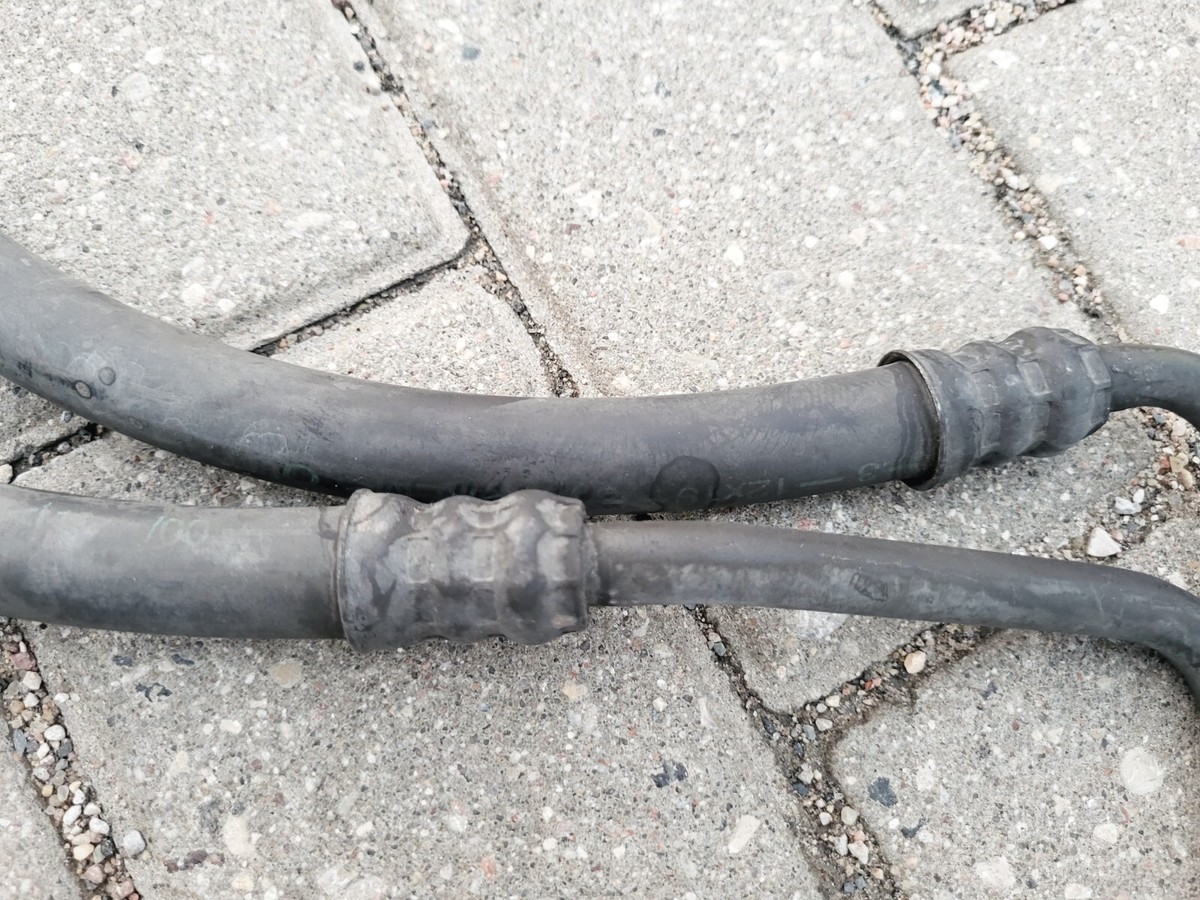 BMW E46 Oil cooling pipe outlet/inlet 17222249783 17227788599 | eBay 