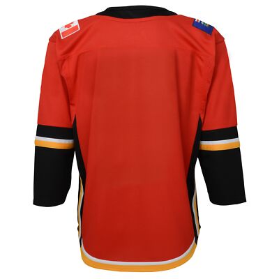 Outerstuff Calgary Flames NHL Boys Youth Premier Home Team Jersey