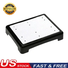 Step Stool Indoor Outdoor Platform Stepping Stool w/ Slip-Resistant Top 440lbs