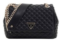 Guess Eco Rianee Convertible Xbody Flap Bag Schultertasche UmhäNgetasche Black