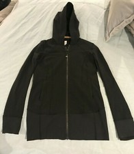 Lululemon Womens Black Daily Practice Jacket, Size 6