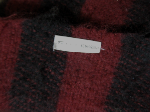Long Wool Blend Shawl Wrap Earth Colors Soft Browns Pinks - Bild 9 von 11