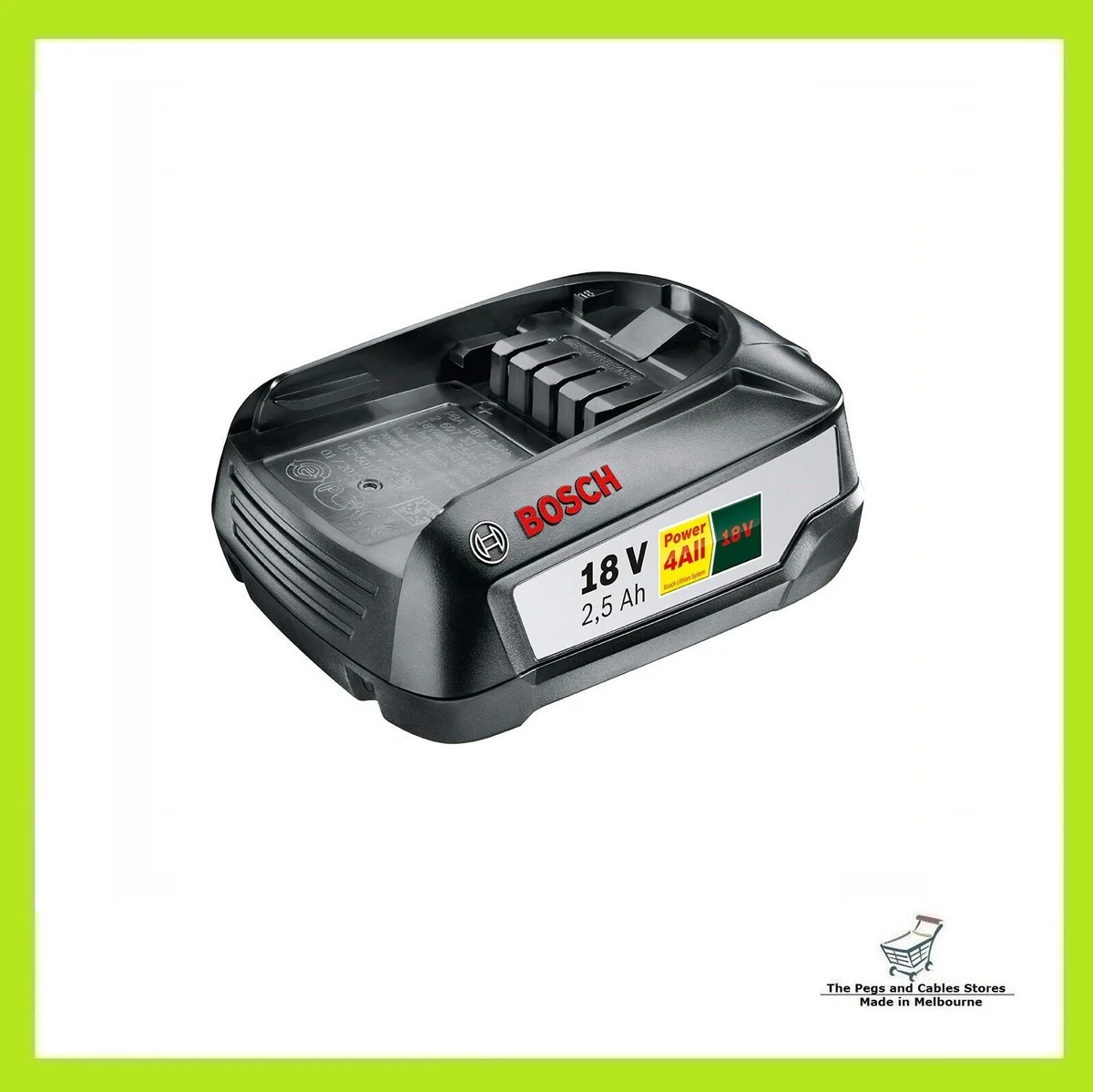 BOSCH batterie PBA 18 V (18 V, 2.5 Ah)