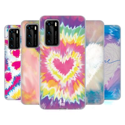 HEAD CASE DESIGNS COLOURFUL LOVE SOFT GEL CASE FOR HUAWEI PHONES 4