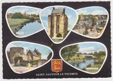 50390 Saint Sauveur Le Vicomte Multivues 1955