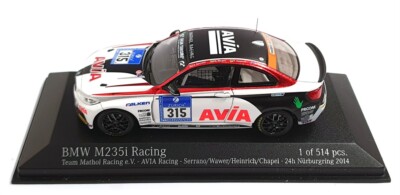 BMW M235i 24h ニュル 2014 ミニカー ミニチャンプス 1/43 Minichamps 437142411 1/43 BMW M 235I RACING 24H NURBURGRING