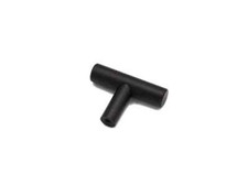 Black T Bar Door Handles 128mm 160mm 320mm Pull Knob 48mm for Kitchen Bathroom