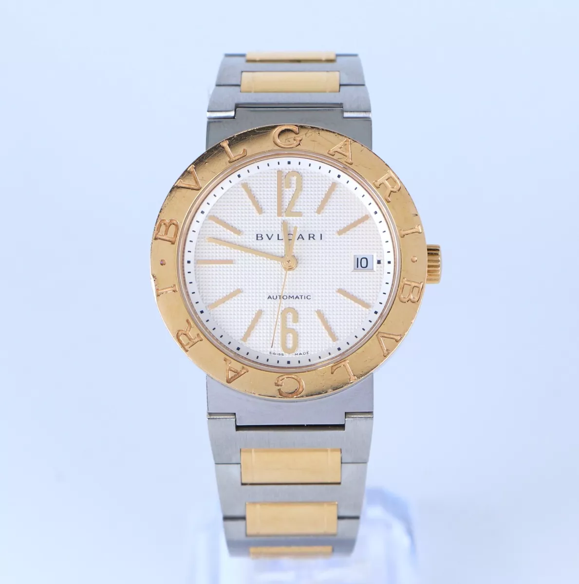 Bvlgari Bvlgari Diagono 38mm Date Automatic 18K Yellow Gold Steel