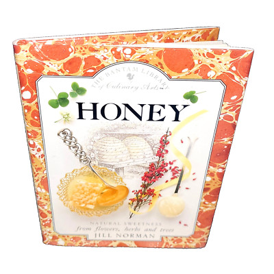 Vtg Book 1991 Honey Origins Botanic History Wild Bee Hive Nature Sweet Recipes