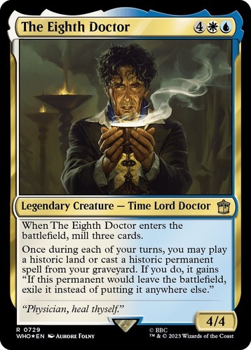 THE FOURTEENTH DOCTOR Secret Lair Doctor Who CGC 10 MTG