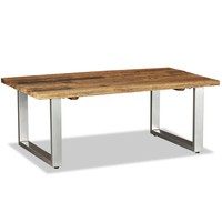 Vidaxl Couchtisch Altholz Massiv 100X60X38 Cm Neu